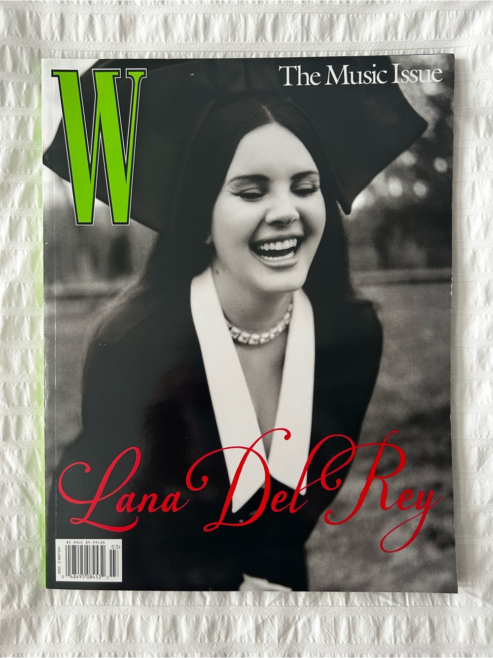 Lana Del Rey Cover W Magazine The Music Issue Vol. 3 2022
